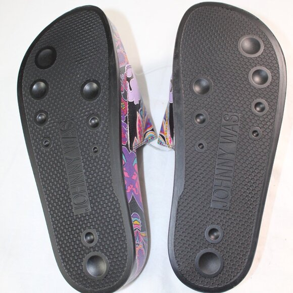 NWT Johnny Was Biya JWLA Fatima Pool Platform Slides Slip Ons Sandals Flats - Picture 5 of 5